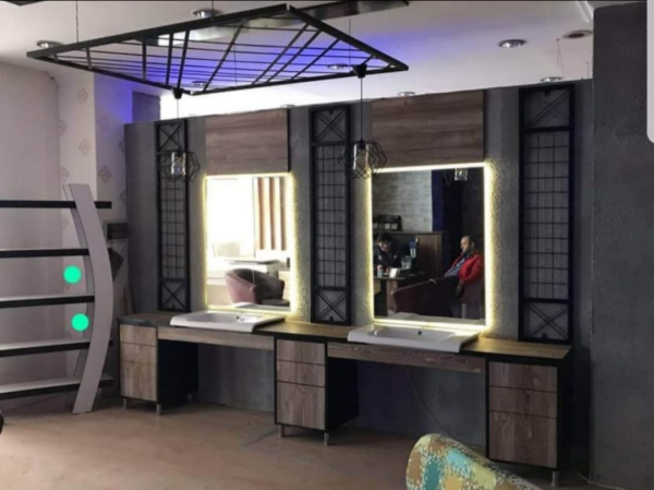 Kule modeli berber tezgahı